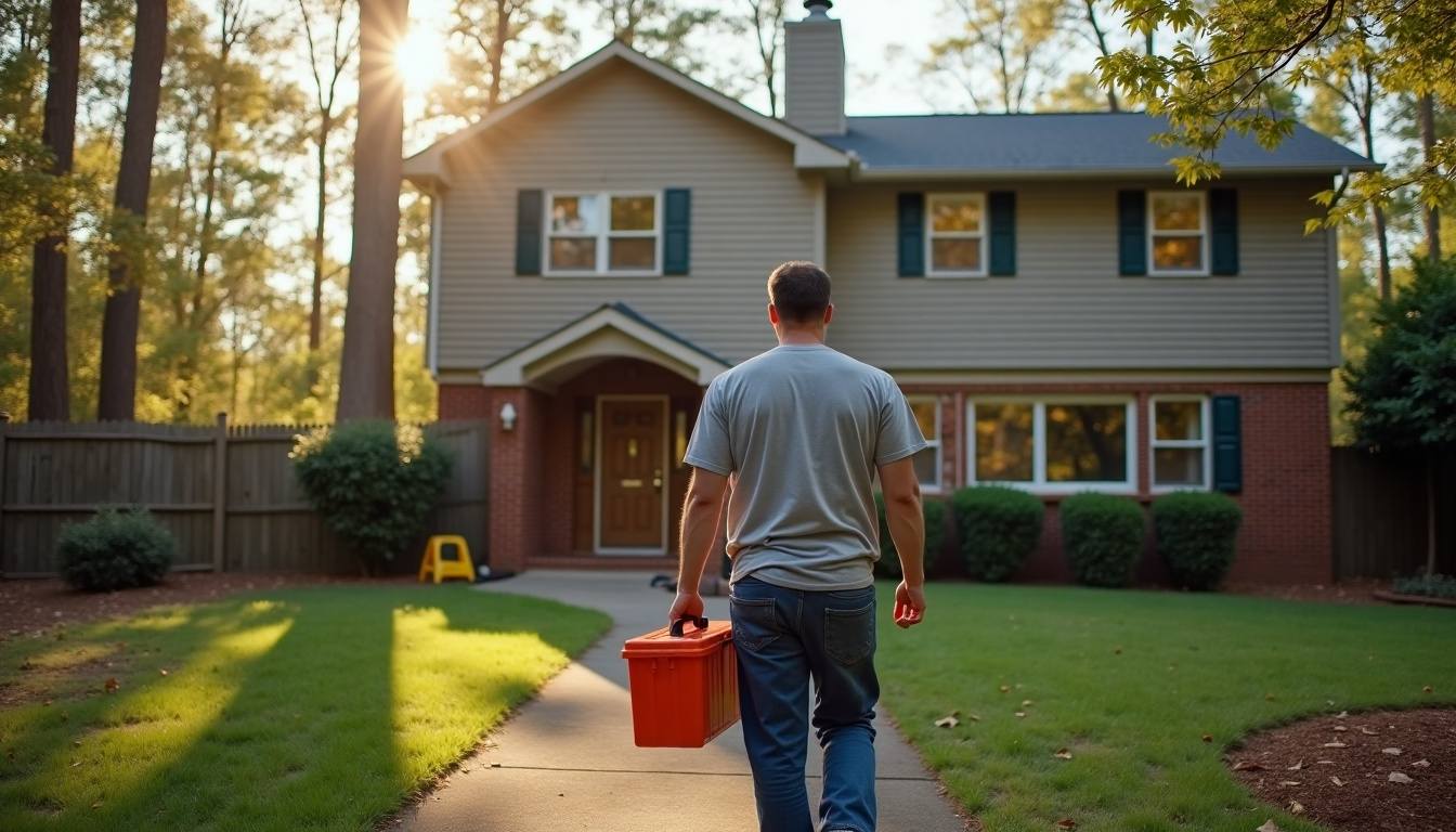Suburban home in Hoover, Alabama